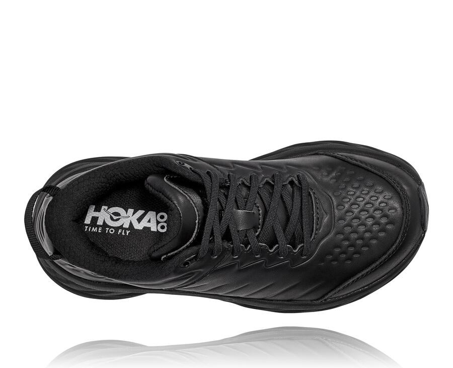 Zapatillas Running Hoka One One Mujer - Bondi Sr - Negras - MIS456182